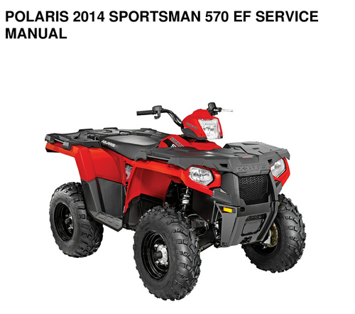 More information about "2014 Polaris Sportsman 570 EFI Service Manual"